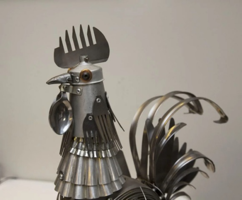 BENJA CARRERES: Homenaje al amigo y al artista que transformaba la chatarra en esculturas de profundo significado