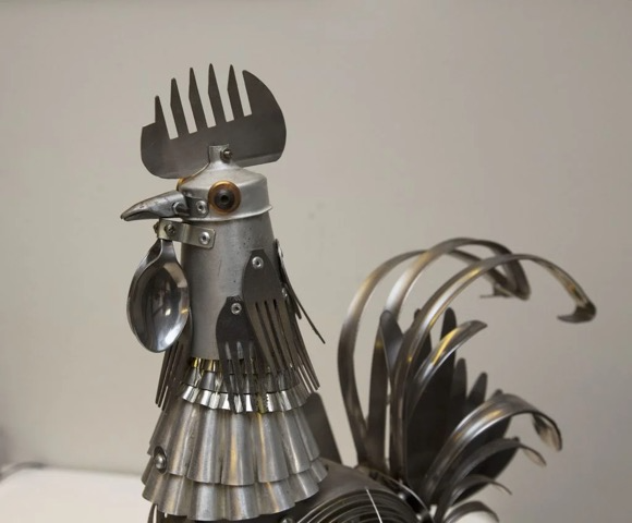 BENJA CARRERES: Homenaje al amigo y al artista que transformaba la chatarra en esculturas de profundo significado